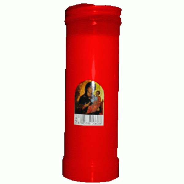 Long lasting red candle Church products